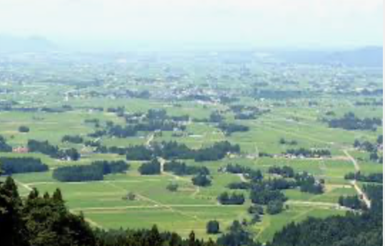 仙北市の田園　観光